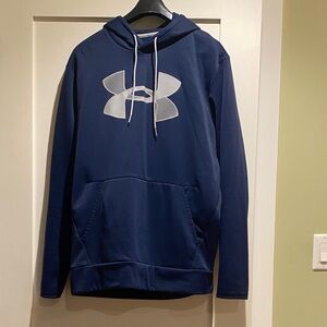 Under Armour Men's Dark Blue Hoodie size large